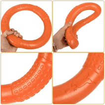Dog Toy Training Ring Puller Puppy Flying Disk Chewing Toys Outdoor Interactive Toy Dog Game Playing Supplies Zabawki Dla Psa 2