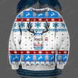 Busch Beer Knitting Ugly Christmas Sweater