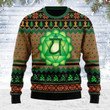 Heart Chakra Ugly Christmas Sweater