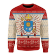 Pope Francis Coat Of Arms Ugly Christmas Sweater