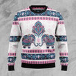Elephants Mandala Ugly Christmas Sweater