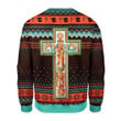 Jesus Cross Ugly Christmas Sweater