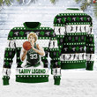 Basketball 33 Larry Legend Ugly Christmas Sweater