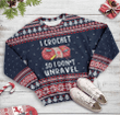 I Crochet So I Don'T Unravel Ugly Christmas Sweater