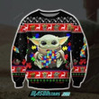 Baby Yoda With Puzzles Ugly Christmas Sweater