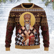 St. Vasilije Of Ostrog Ugly Christmas Sweater