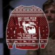 Firefly Knitting 3D Ugly Christmas Sweater