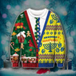Hanuhhah Cutsom Ugly Christmas Sweater