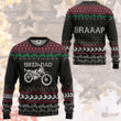 Biker Dad Ugly Christmas Sweater