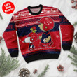 Boston Red Sox Charlie Brown Snoopy Wear Football Jersey Ugly Christmas Sweater