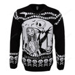 Unisex Nightmare Before Christmas Seriously Spooky Ugly Christmas Sweater