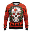 Cleveland Browns Skull Flower Ugly Christmas Sweater