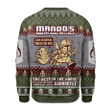 Mando'S Bountry Hunting Ugly Christmas Sweater