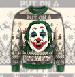 Joker Put On A Happy Face Ugly Christmas Sweater