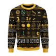 Women In Science Ugly Christmas Sweater