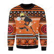 Printkay Unisex Christmas Ninja Ugly Christmas Sweater