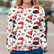 Japanese Chin Xmas Decor Ugly Christmas Sweater