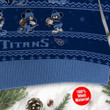 Tennessee Titans Mickey Mouse Holiday Party Ugly Christmas Sweater