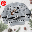 Las Vegas Raiders Mickey Mouse Funny Ugly Christmas Sweater