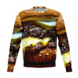 Sloopy Burger Ugly Christmas Sweater