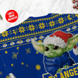 Los Angeles Rams Cute Baby Yoda Grogu Holiday Party Ugly Christmas Sweater