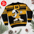 Snoopy Love Pittsburgh Pirates For Baseball - Mlb Fans Ugly Christmas Sweater