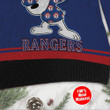 Snoopy Love Texas Rangers For Baseball - Mlb Fans Ugly Christmas Sweater
