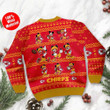 Kansas City Chiefs Mickey Mouse Ugly Christmas Sweater