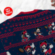 New England Patriots Mickey Mouse Ugly Christmas Sweater