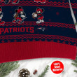 New England Patriots Mickey Mouse Ugly Christmas Sweater