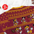 Arizona Cardinals Mickey Mouse Holiday Party Ugly Christmas Sweater