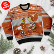 Texas Longhorns Charlie Brown Snoopy Wear Football Jersey Ugly Christmas Sweater