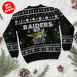 Yoda Baby Love Oakland Raiders Ugly Christmas Sweater