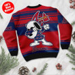 Snoopy Love Atlanta Braves For Baseball - Mlb Fans Ugly Christmas Sweater