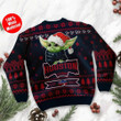 Houston Texans Cute Baby Yoda Grogu Holiday Party Ugly Christmas Sweater
