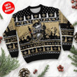 New Orleans Saints Jack Skellington Halloween Ugly Christmas Sweater