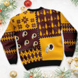 Washington Football Team 3 Ugly Christmas Sweater