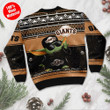 San Francisco Giants Grogu Baby Yoda Hug Logo Ugly Christmas Sweater