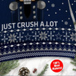 Dallas Cowboys I Am Not A Player I Just Crush Alot Ugly Christmas Sweater