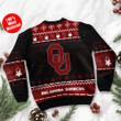 Oklahoma Sooners Snoopy Dabbing Holiday Party Ugly Christmas Sweater