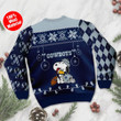 Dallas Cowboys Funny Charlie Brown Peanuts Snoopy Ugly Christmas Sweater