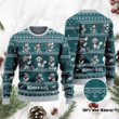 Philadelphia Eagles Mickey Mouse Holiday Party Ugly Christmas Sweater