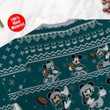 Philadelphia Eagles Mickey Mouse Holiday Party Ugly Christmas Sweater