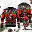 Cleveland Browns Jack Skellington Halloween Ugly Christmas Sweater