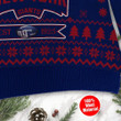New York Giants Cute Baby Yoda Grogu Ugly Christmas Sweater