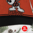 Snoopy Love Baltimore Orioles For Baseball - Mlb Fans Ugly Christmas Sweater