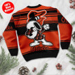 Snoopy Love Baltimore Orioles For Baseball - Mlb Fans Ugly Christmas Sweater
