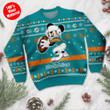 Miami Dolphins Mickey Mouse Funny Ugly Christmas Sweater