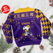 Minnesota Vikings Funny Charlie Brown Peanuts Snoopy Ugly Christmas Sweater