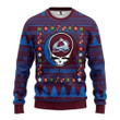 Colorado Avalanche Grateful Dead For Unisex Ugly Christmas Sweater